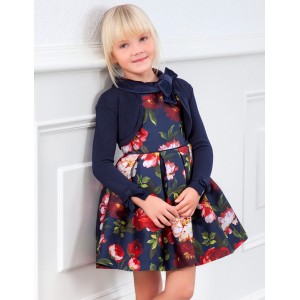 Bolero tricot fete Abel and Lula 5820TI20BLM