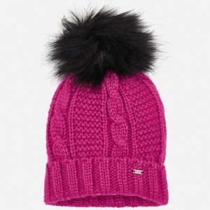 Caciula pompon fetita, Mayoral, 10706TI19FUC Caciula pompon fetita, Mayoral, 10706TI19FUC