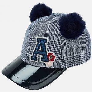 Sapca pompon fetita, Mayoral, 10709TI19NAV Sapca pompon fetita, Mayoral, 10709TI19NAV