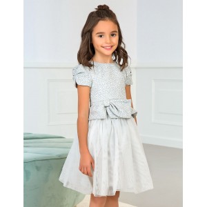 Set fusta si bluza jaquard fete, Abel and Lula, 5541TI19GRI