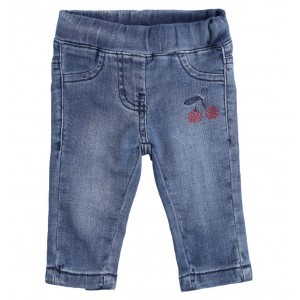 Pantaloni denim pentru bebe fetita I Do, 2138PV21DE