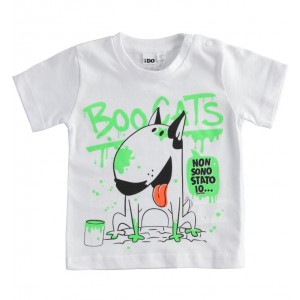 Tricou cu imprimeu baieti I Do, 2222PV21ALB2