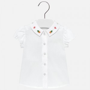 Bluza guler broderie bebe fetita Mayoral 1113PV19GER