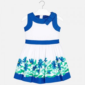 Rochie margine flori fetita Mayoral 3921PV19ABS2