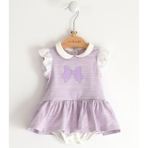 Rochita tip body pentru bebe fetite, Sarabanda, 3.4727PV22MV