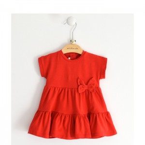 Rochita cu fundita pentru bebe fetita, Sarabanda, 3.4743PV22RO