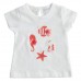 Tricou cu imprimeu pentru bebe fetite, I Do, 3.4761PV22ALB