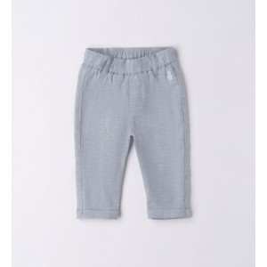 Pantaloni eleganti din in pentru bebe baiat, Minibanda, 3.6643PV23BL Pantaloni eleganti din in pentru bebe baiat, Minibanda, 3.6643PV23BL