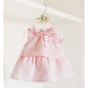 Rochie tip body pentru fete nou nascut, Minibanda, 3.6715PV23RZ