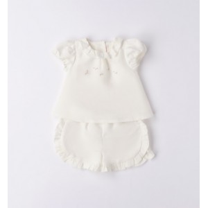 Compleu tricou si bermude pentru fetite,Minibanda, 3.6754TI23CR