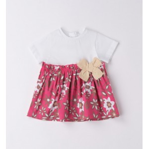 Rochie cu imprimeu pentru fete nou nascut, Minibanda, 3.6760PV23FU