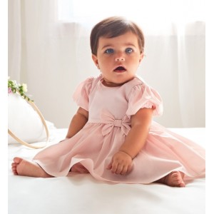 Rochie eleganta pentru fete nou nascut, Minibanda, 3.6779PV23RZ