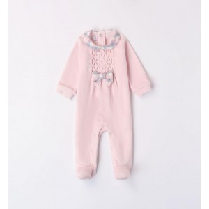 Salopeta cu model pentru fetita nou nascut, Minibanda, 3.7766TI23RZ