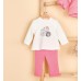 Compleu bluza și colanti pentru fetite,Minibanda, 3.7786TI23RZ