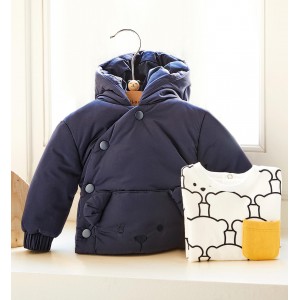 Geaca captusita pentru bebe baiat, Sarabanda, 3.5656TI22BLM