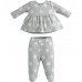 Compleu bluza si pantalon buline pentru fetita nou-nascuta, Sarabanda, 3.5743TI22GR