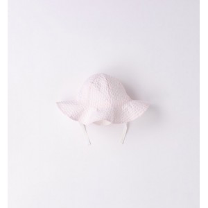 Palarie cu imprimeu dungi pentru bebe fetita, I Do, 3.6330PV23RZ