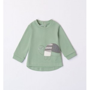 Bluza maneca lunga pentru bebe baiat, Minibanda, 3.7620TI23VE