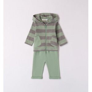 Hanorac si pantaloni pentru bebe baiat, Minibanda, 3.7647TI23VE