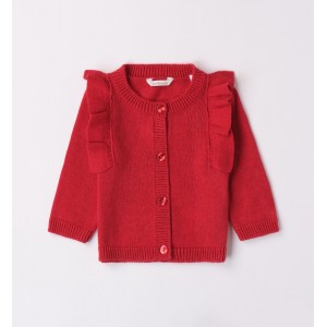 Cardigan cu volane pentru bebe fetite, Minibanda, 3.7713TI23RO