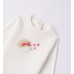 Bluza cu imprimeu dragalas pentru fetite nou-nascut, Minibanda, 3.7727TI23ALB