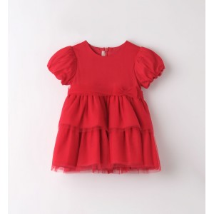 Rochie din tull pentru bebe fetite, Minibanda, 3.7748TI23RO Rochie din tull pentru bebe fetite, Minibanda, 3.7748TI23RO