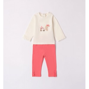 Compleu bluza și colanti pentru fetite,Sarabanda, 3.7783TI23TZ