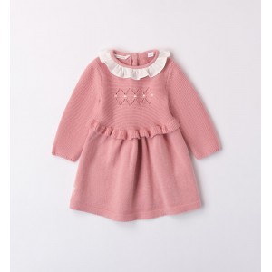 Rochie din tricot fin pentru fetite, Minibanda, 3.A750TI24RZ