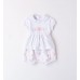 Set bebe fetiță Minibanda din jerseu elastic de bumbac și muselină cu imprimeu fluturi, 3.B760PV25RZ Set bebe fetiță Minibanda din jerseu elastic de bumbac și muselină cu imprimeu fluturi, 3.B760PV25RZ