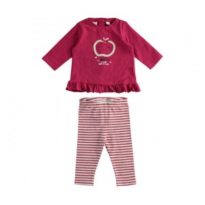 Compleu bluza si colanti pentru bebe fetite, I Do, 4.4148PV22ZM