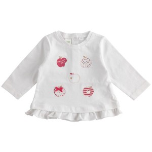 Bluza maneca lunga pentru bebe fetite, I Do, 4.4156PV22ALB