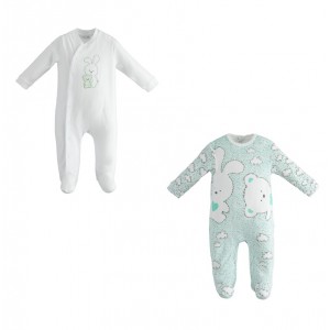 Set 2 salopete lungi pentru bebelusi, I Do, 4.4173PV22VER