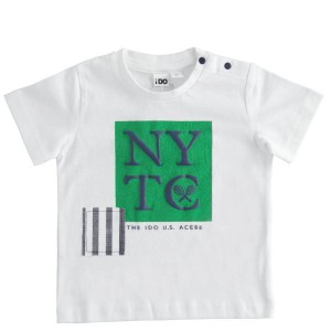 Tricou cu imprimeu pentru baiat, I Do,4.4230PV22ALB
