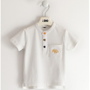 Tricou cu buzunar baiat, I Do, 4.4233PV22ALB