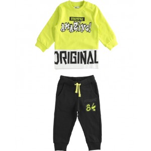 Set bluza si pantaloni pentru baiat, I Do, 4.4268PV22VE