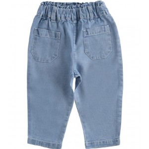 Pantaloni din in pentru fata , I Do, 4.4335TI21ABS