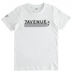 Tricou cu imprimeu pentru baiat, I Do,4.4406PV22ALB