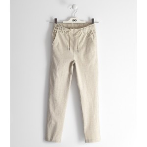Pantaloni din in pentru baieti , I Do, 4.4412PV22BJ