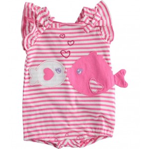 Salopeta pentru bebe fetita, I Do, 4.4646PV22RZ
