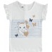 Tricou cu imprimeu pentru fetita, I Do, 4.4741PV22ALB