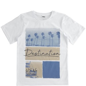 Tricou cu imprimeu pentru baiat, I Do,4.4804PV22ALB