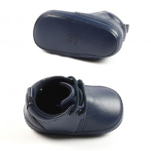 Pantofi cu siret pentru bebe baiat, I Do, 4.4914PV22BLM