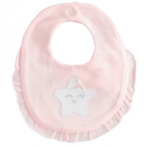 Baveta pentru bebe fetite ,I Do, 4.4942PV22RZ