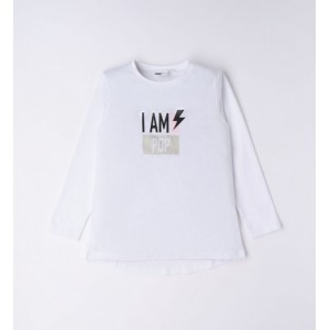 Bluza cu imprimeu pentru fete, I Do, 4.6041TI23ALB