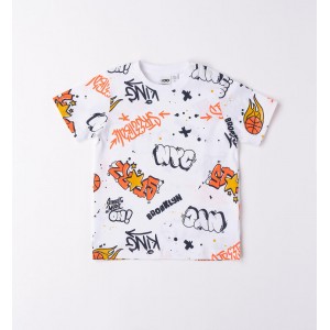 Tricou cu imprimeu pentru baiat, I Do, 4.6206PV23ORG