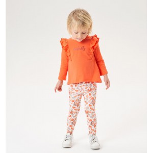 Compleu bluza si colanti pentru fetite,I Do, 4.6275PV23CO Compleu bluza si colanti pentru fetite,I Do, 4.6275PV23CO