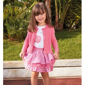 Compleu bluza si fusta pentru fetite,I Do, 4.6276TI23RZ