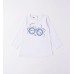 Bluza maneca lunga cu imprimeu pentru fete, I Do, 4.6337PV23ALB