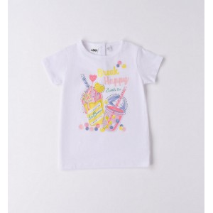 Tricou cu imprimeu pentru fete, I Do, 4.6748PV23ALB