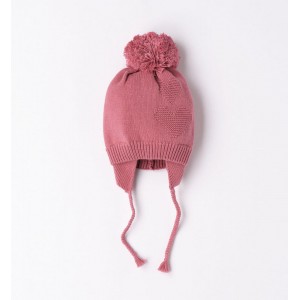 Caciula din tricot pentru bebe fetite, I Do,4.7030TI23RZ Caciula din tricot pentru bebe fetite, I Do,4.7030TI23RZ